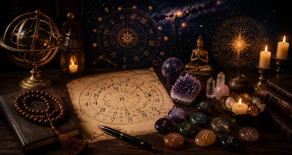 Astrological instrument representing astrology and integrated life guidance